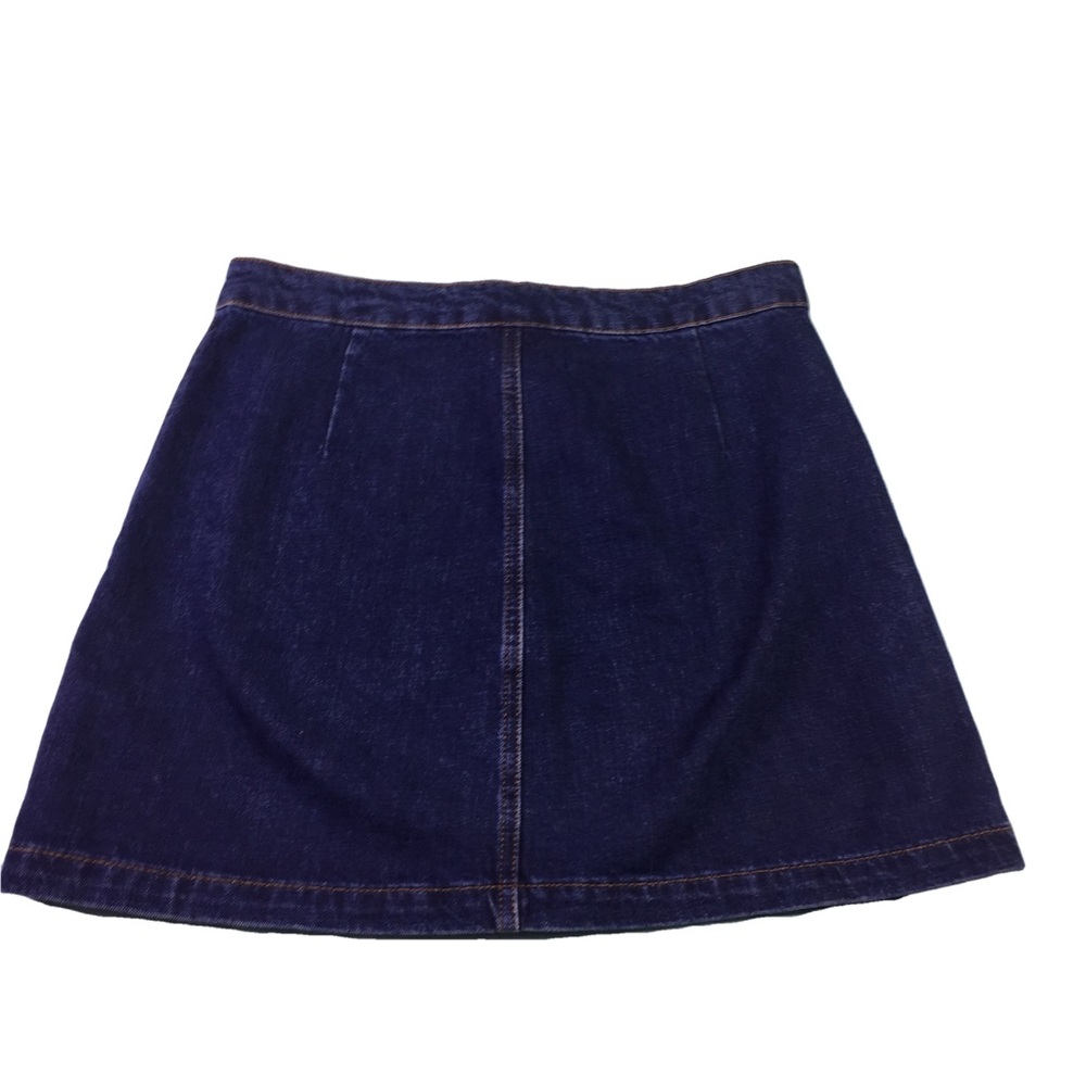 Topshop Moto denim skater style skirt Sz 30 waist - Picture 4 of 6
